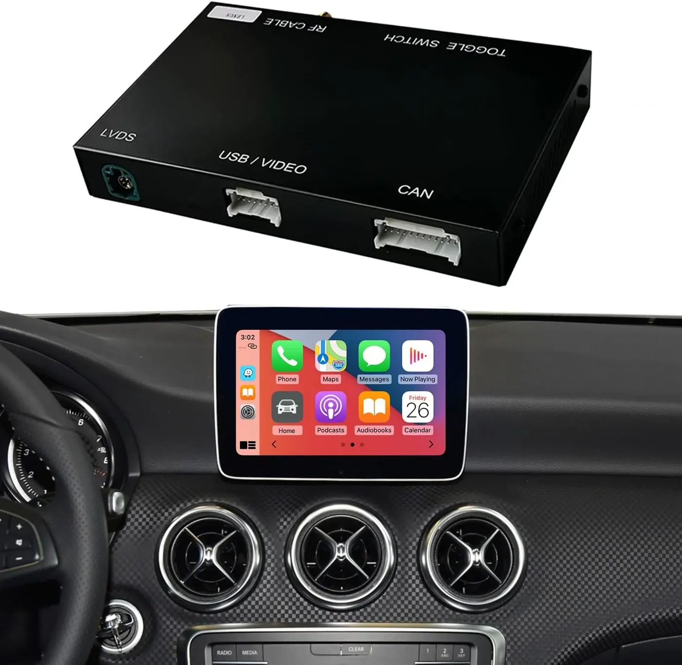 Road Top — Mercedes avec NTG 5.0 / 5.1 / 5.2, notamment W205 2015–2018