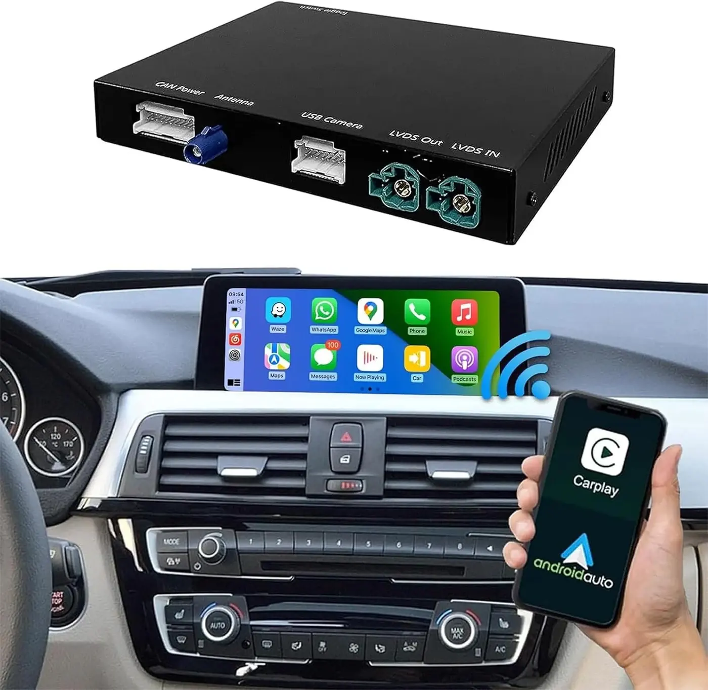 Road Top — BMW Série 1/3/4 et autres BMW NBT 2012–2016