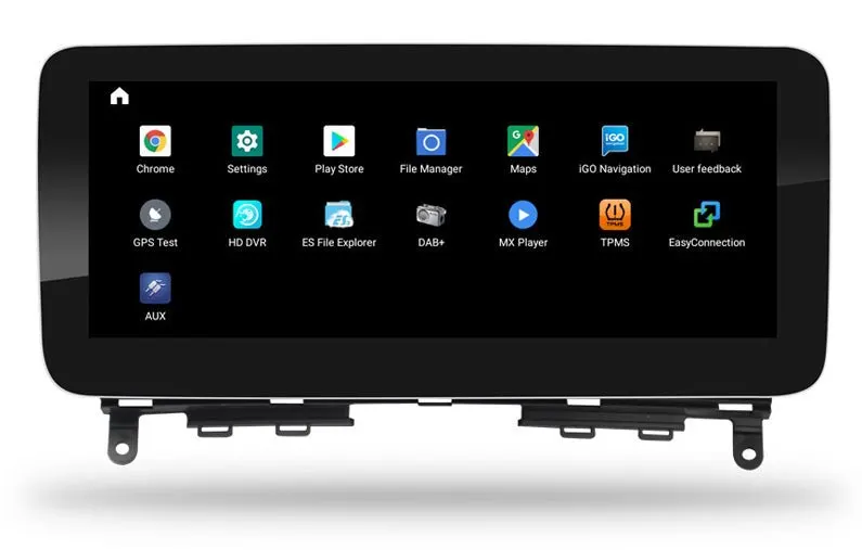 Écran Android 10,25″ pour Mercedes Classe C W204 (2007–2010) · vue 2