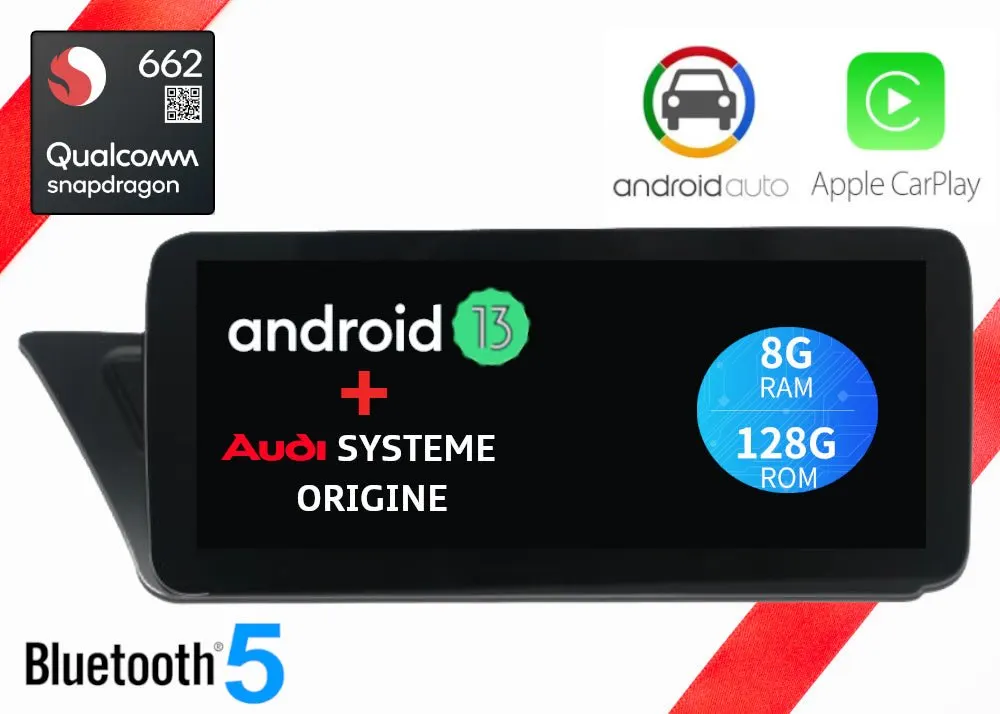 Écran Android 10,25″ pour Audi A5