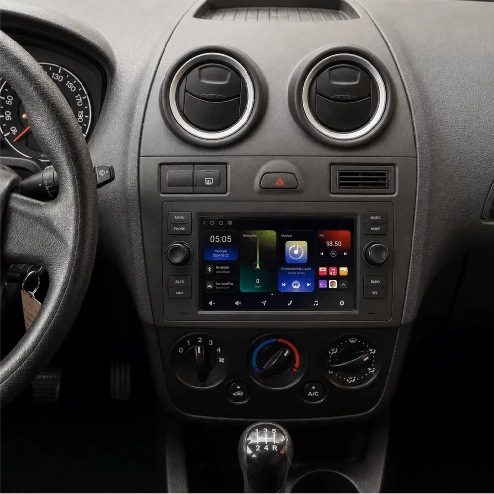 Autoradio Android 7″ pour Ford Fiesta (2005–2008) · vue 6
