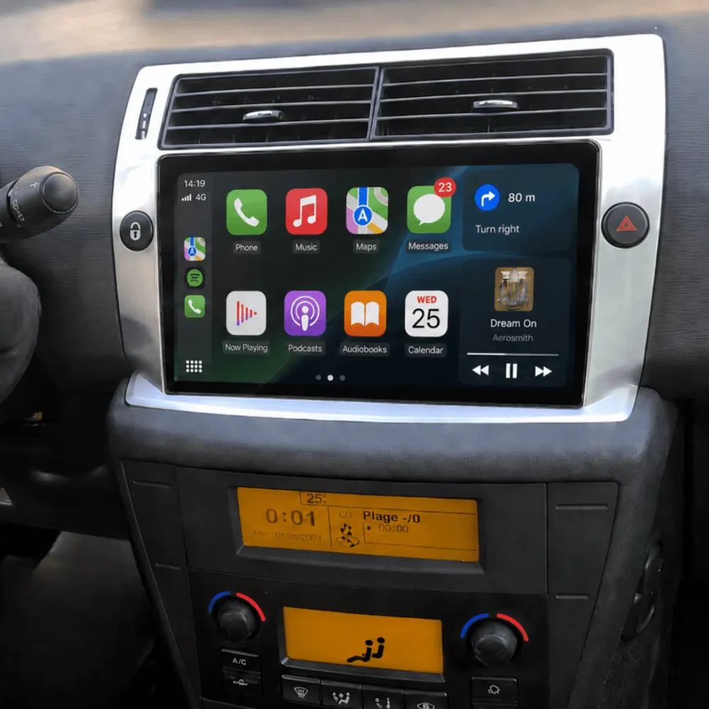 Autoradio Android 9″ pour Citroën C4 (2004–2010) · vue 6
