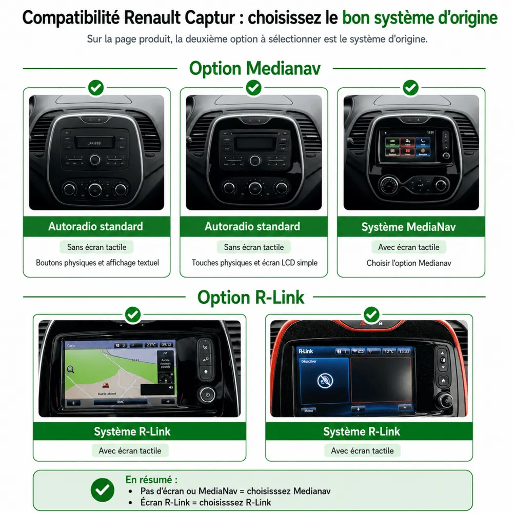 Autoradio Android 9″ pour Renault Captur I (2013–2019) · vue 6