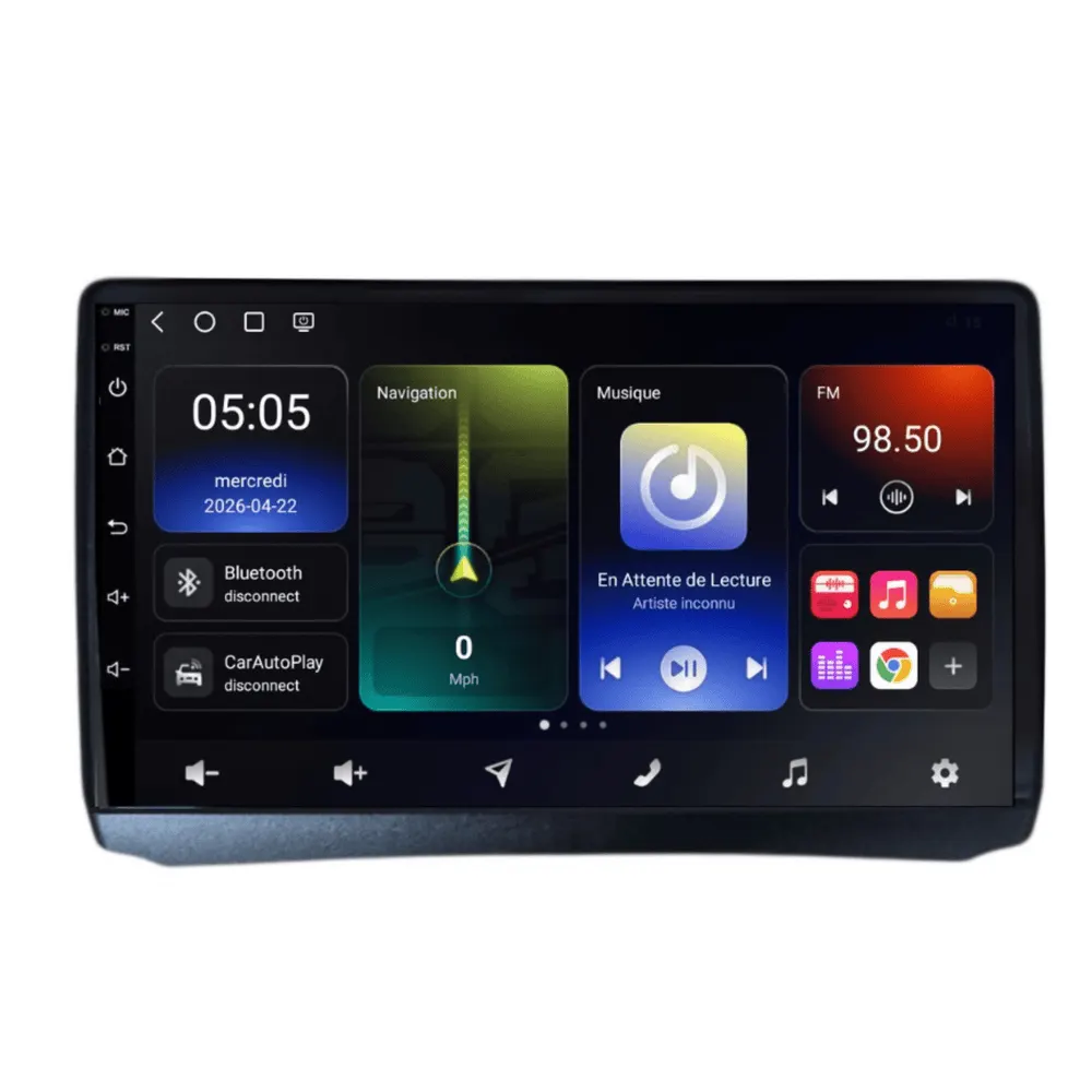 Autoradio Android 10,1″ pour Renault Trafic 2 (2002–2014) · vue 2