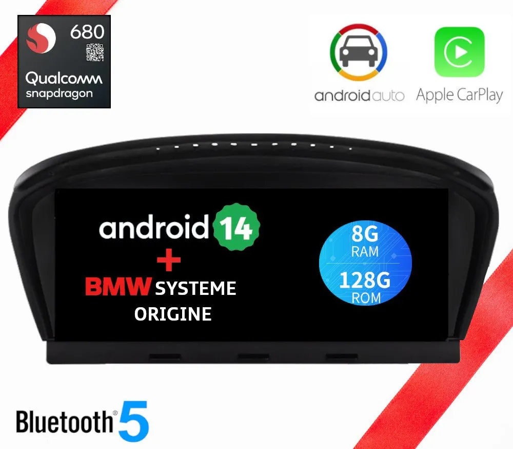 Écran Android 8,8″ pour BMW Série 3 E90, E91, E92, E93 / M3