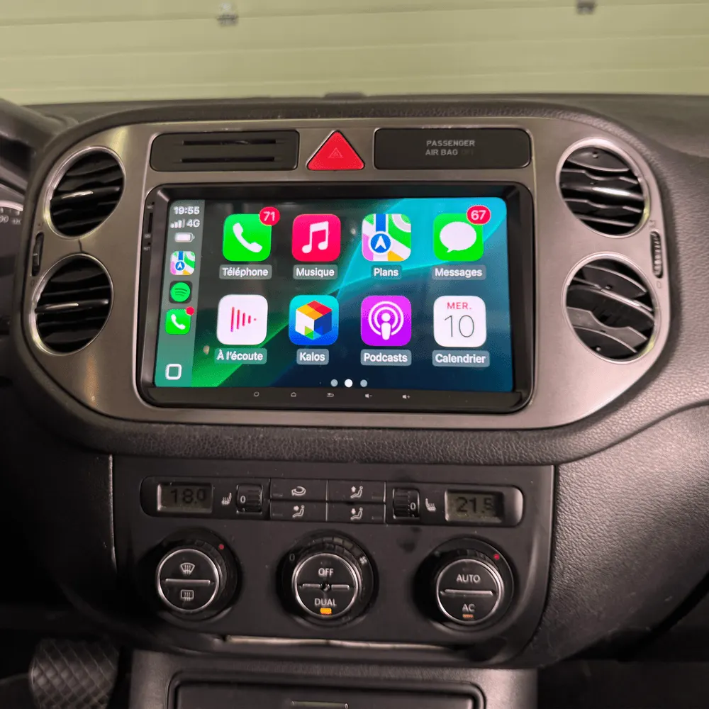 Autoradio Android 9″ pour Volkswagen Golf Plus (2007–2016) · vue 6