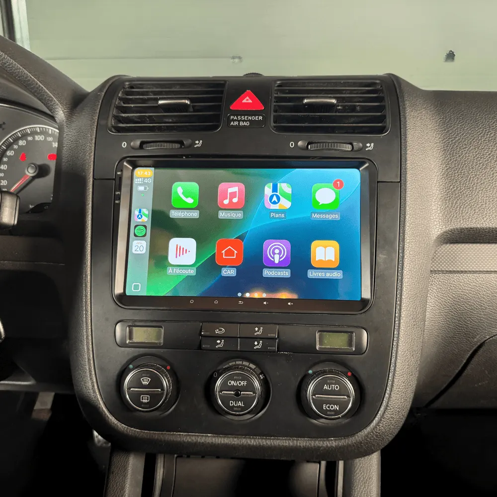 Autoradio Android 9″ pour Volkswagen Golf 5 (2003–2008) · vue 6