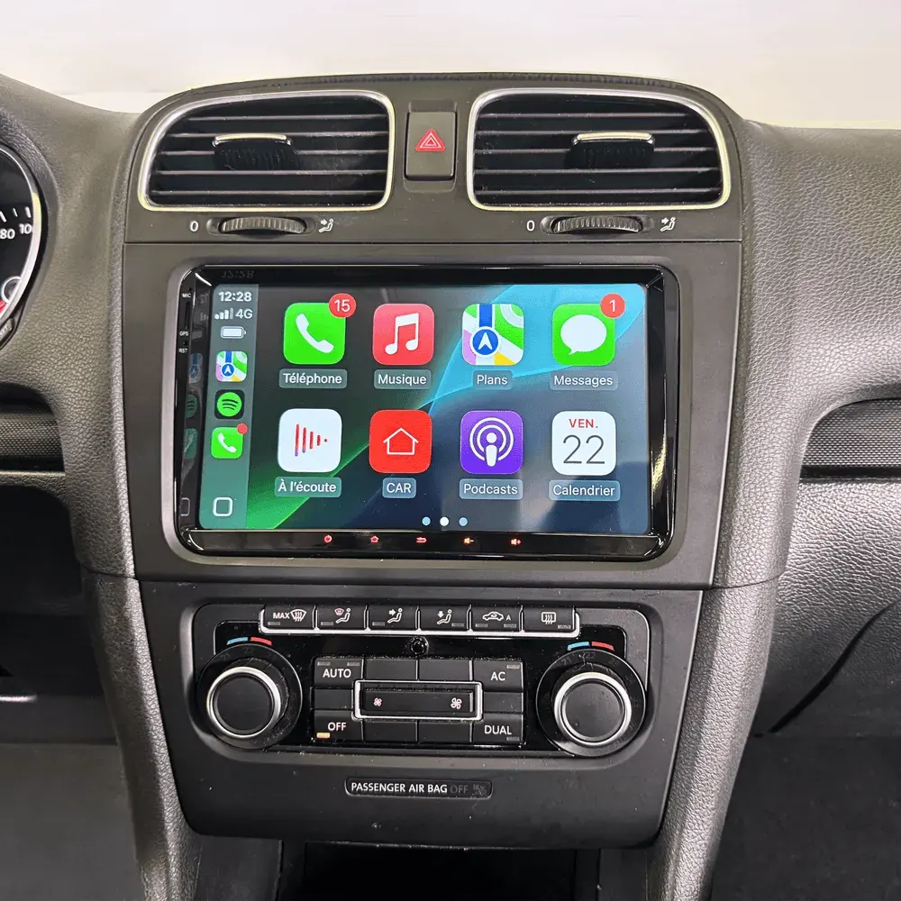 Autoradio Android 9″ pour Volkswagen Golf 6 (2008–2016) · vue 7