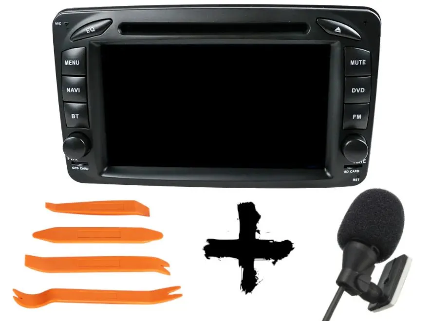 Autoradio Android pour Mercedes Benz CLK W209 (2002–2005) · vue 5