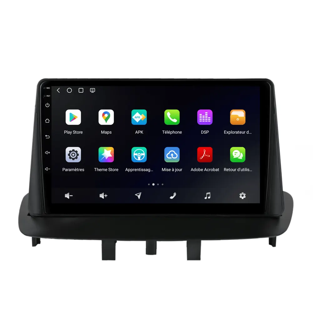 Autoradio Android 9″ pour Renault Mégane 3 (2008–2016) · vue 7