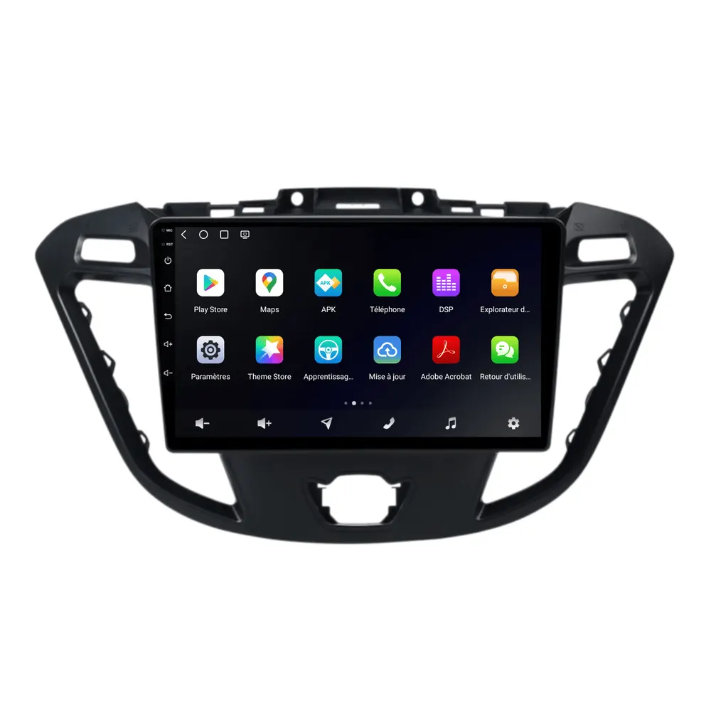 Autoradio Android 9″ pour Ford Tourneo Custom (2012–2018) · vue 2