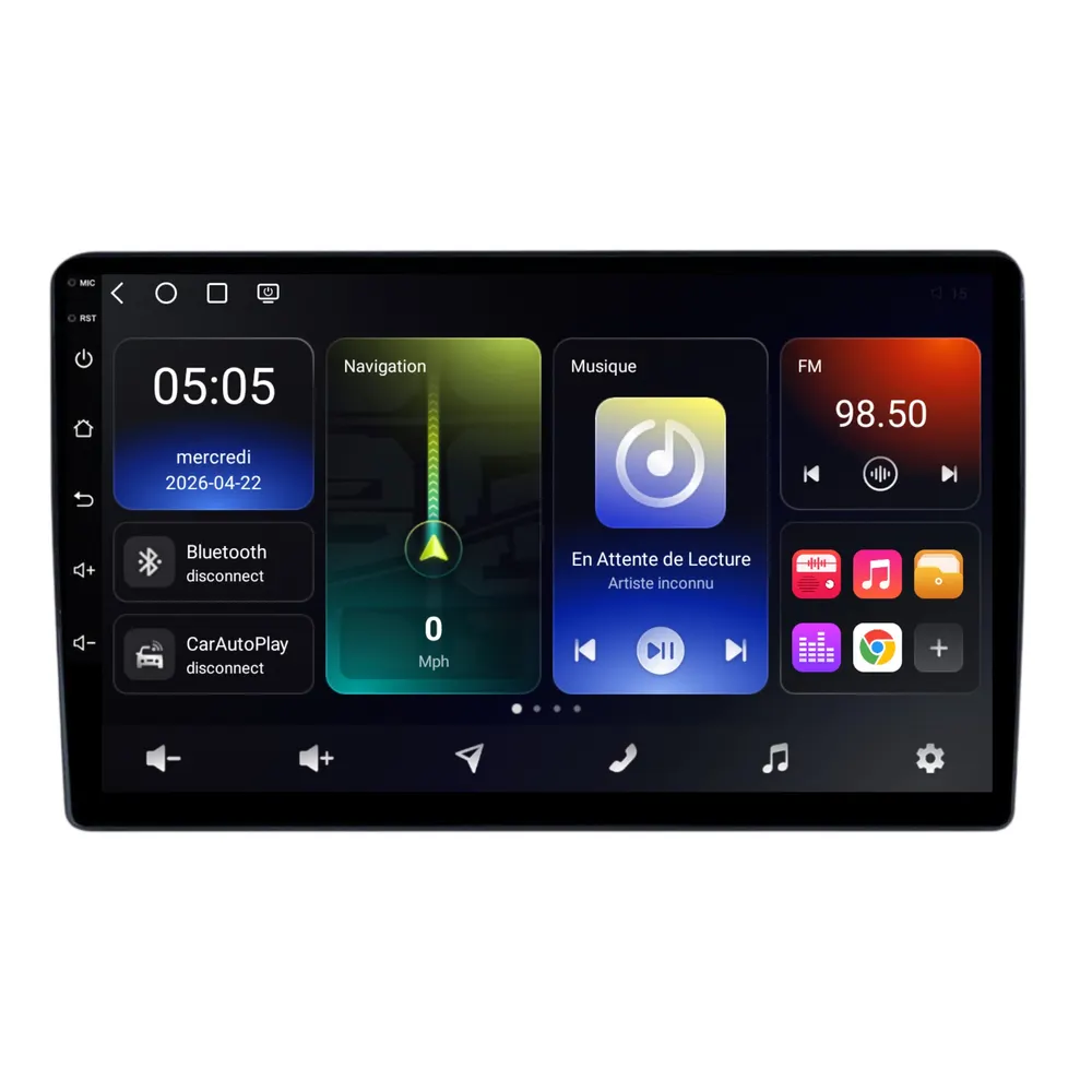 Autoradio Android pour Fiat Tipo (2015–2020) · vue 6