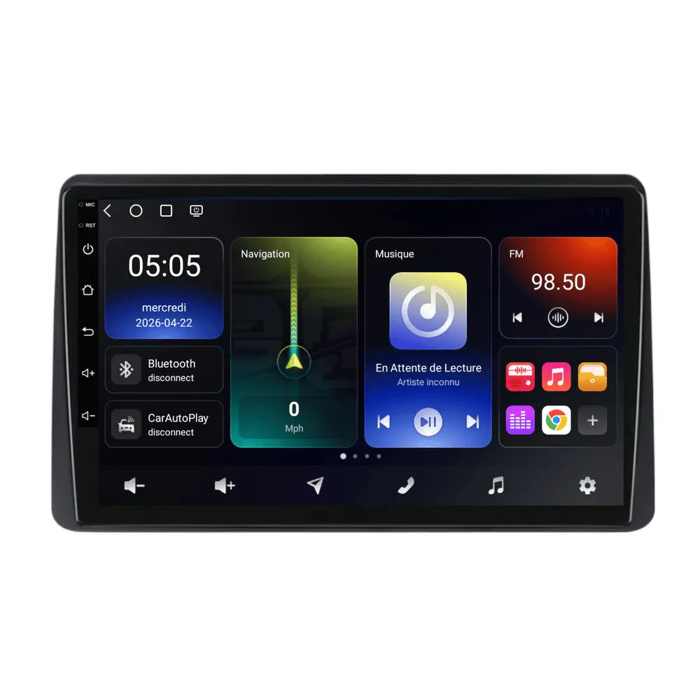 Autoradio Android 10,1″ pour Dacia Duster II (2018–2022) · vue 6