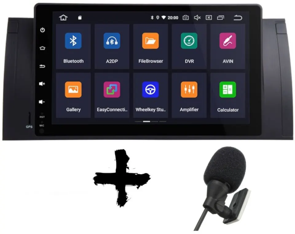 Autoradio Android 9″ pour BMW Série 7 E38 (1999–2001) · vue 9
