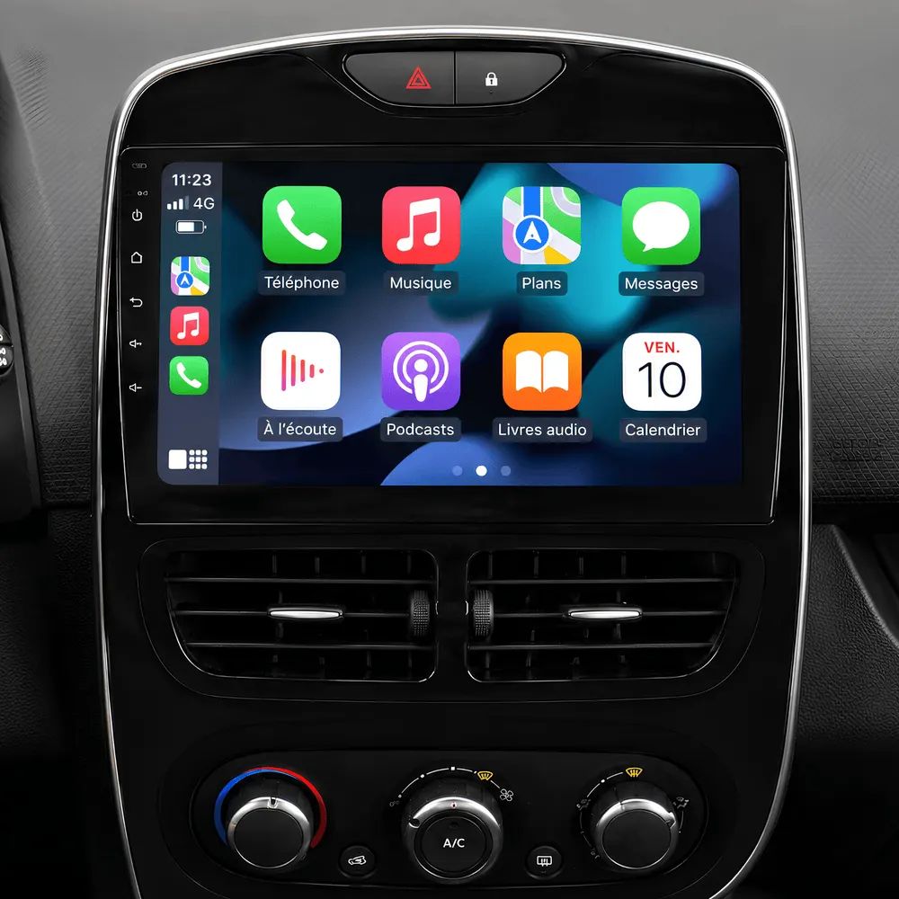 Autoradio Android 10,1″ pour Renault Clio 4 Phase 1 (2012–2015) · vue 6