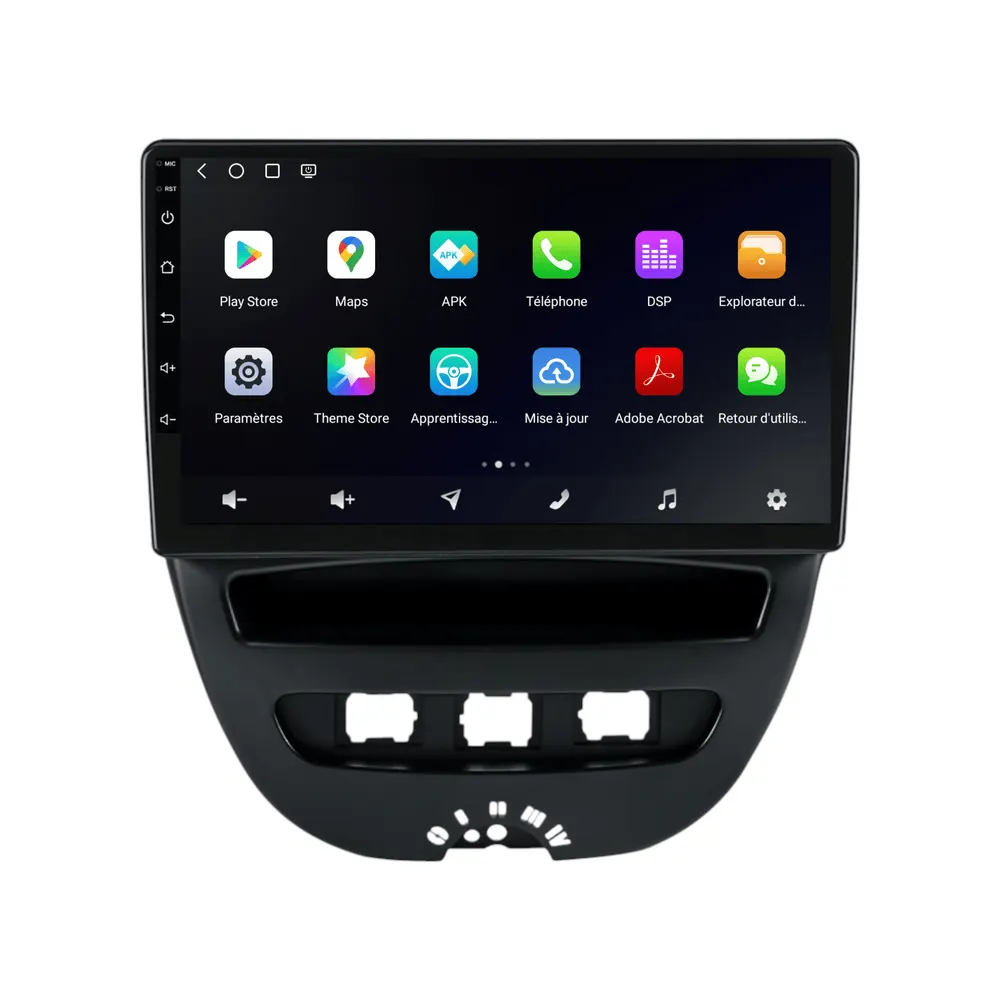Autoradio Android 10,1″ pour Citroën C1 (2005–2014) · vue 6