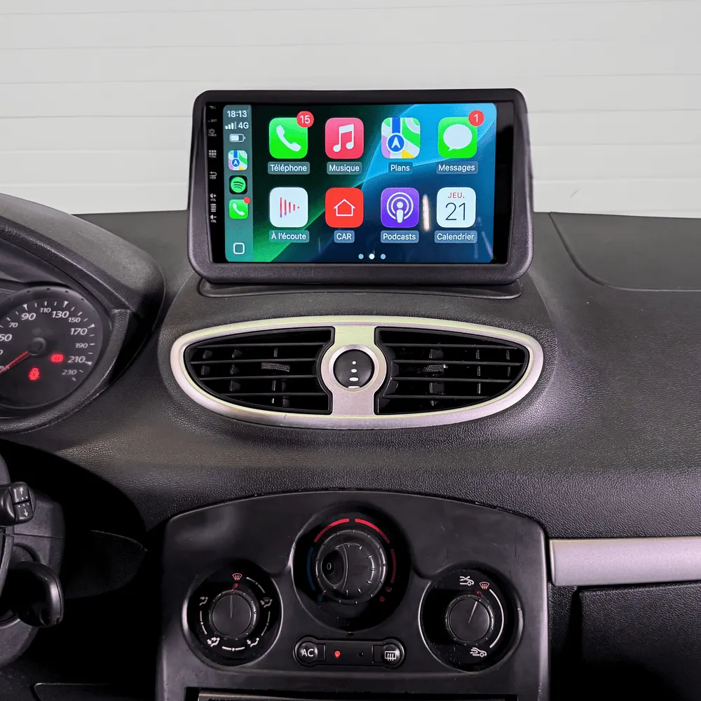 Autoradio Android 9″ pour Renault Clio 3 (2005–2015) · vue 7