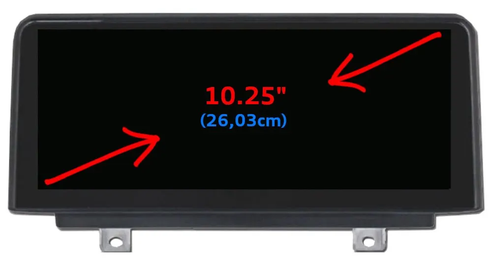 Écran Android 10,25″ pour BMW Série 1 F20-F21 · NBT (Septembre 2011 – juin 2016) · vue 5