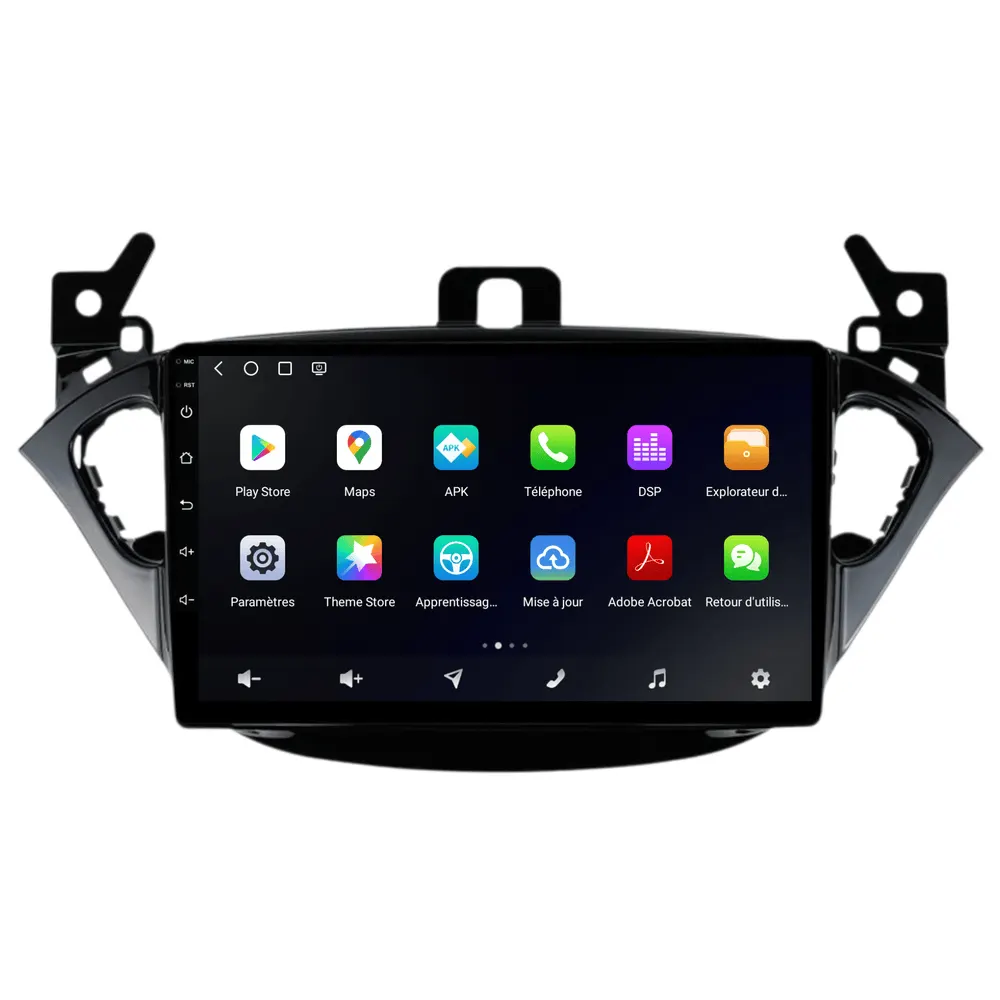 Autoradio Android 9″ pour Opel Corsa E (2015–2019) · vue 2