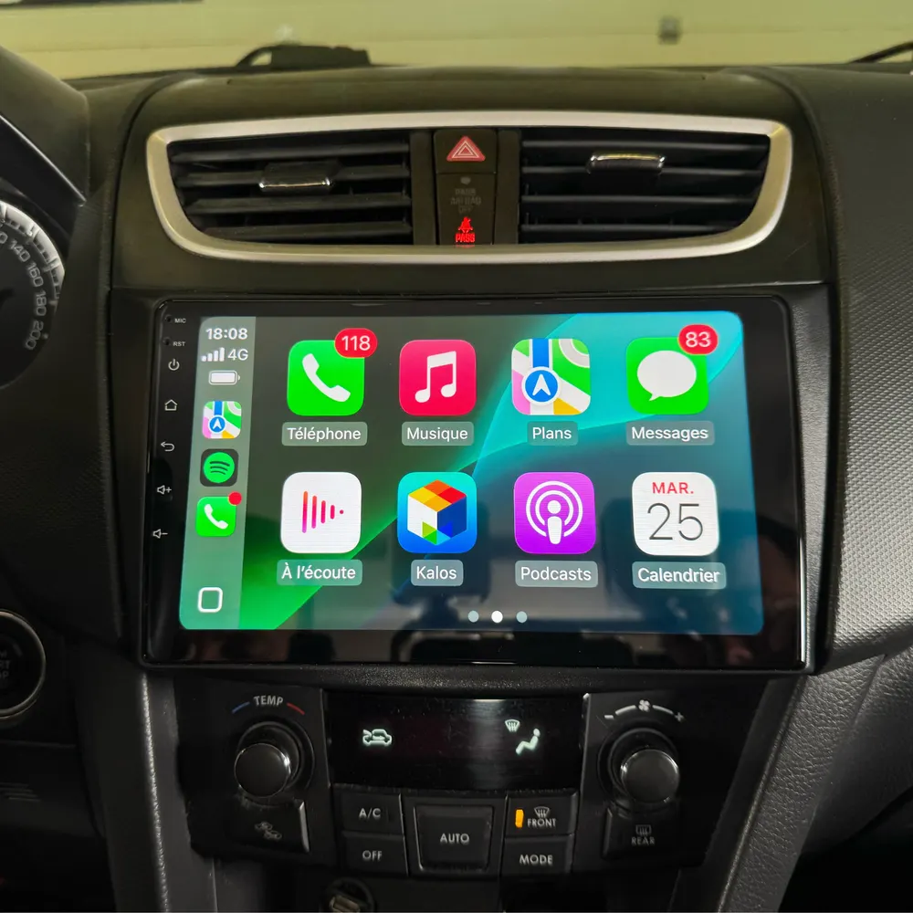Autoradio Android 9″ pour Suzuki Swift (2010–2017) · vue 6