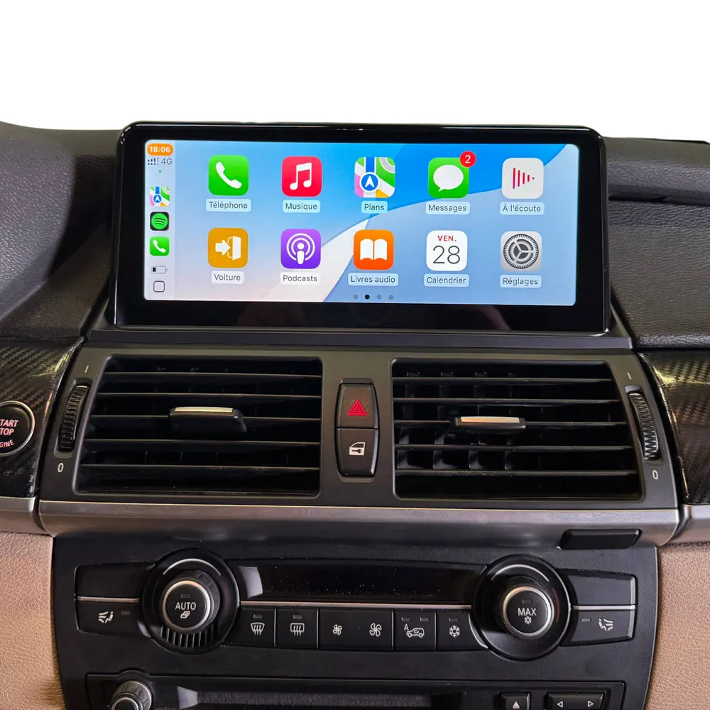 Écran Android 10,25″ pour BMW X6 E71 / X6 M (2008–2014) · vue 5