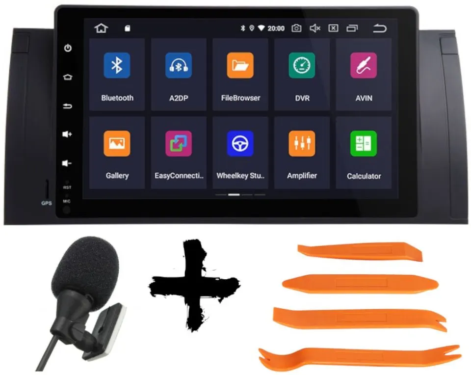 Autoradio Android 9″ pour BMW Série 7 E38 (1999–2001) · vue 8