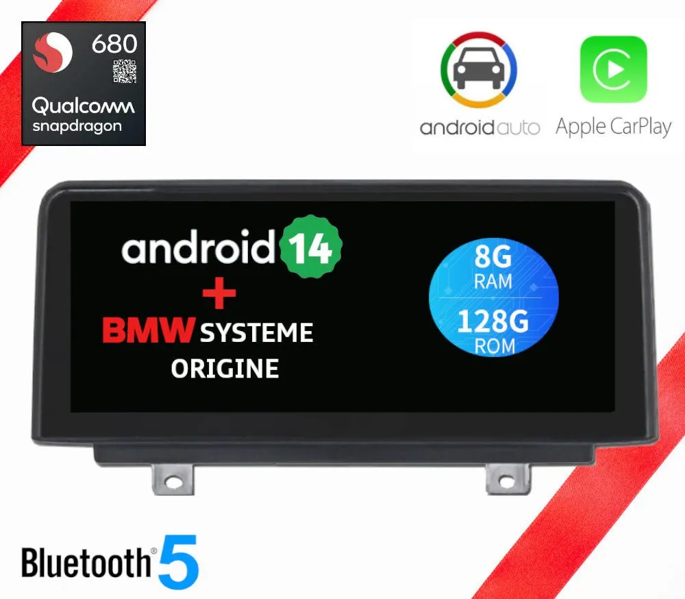 Écran Android 10,25″ pour BMW Série 1 F20-F21 · NBT