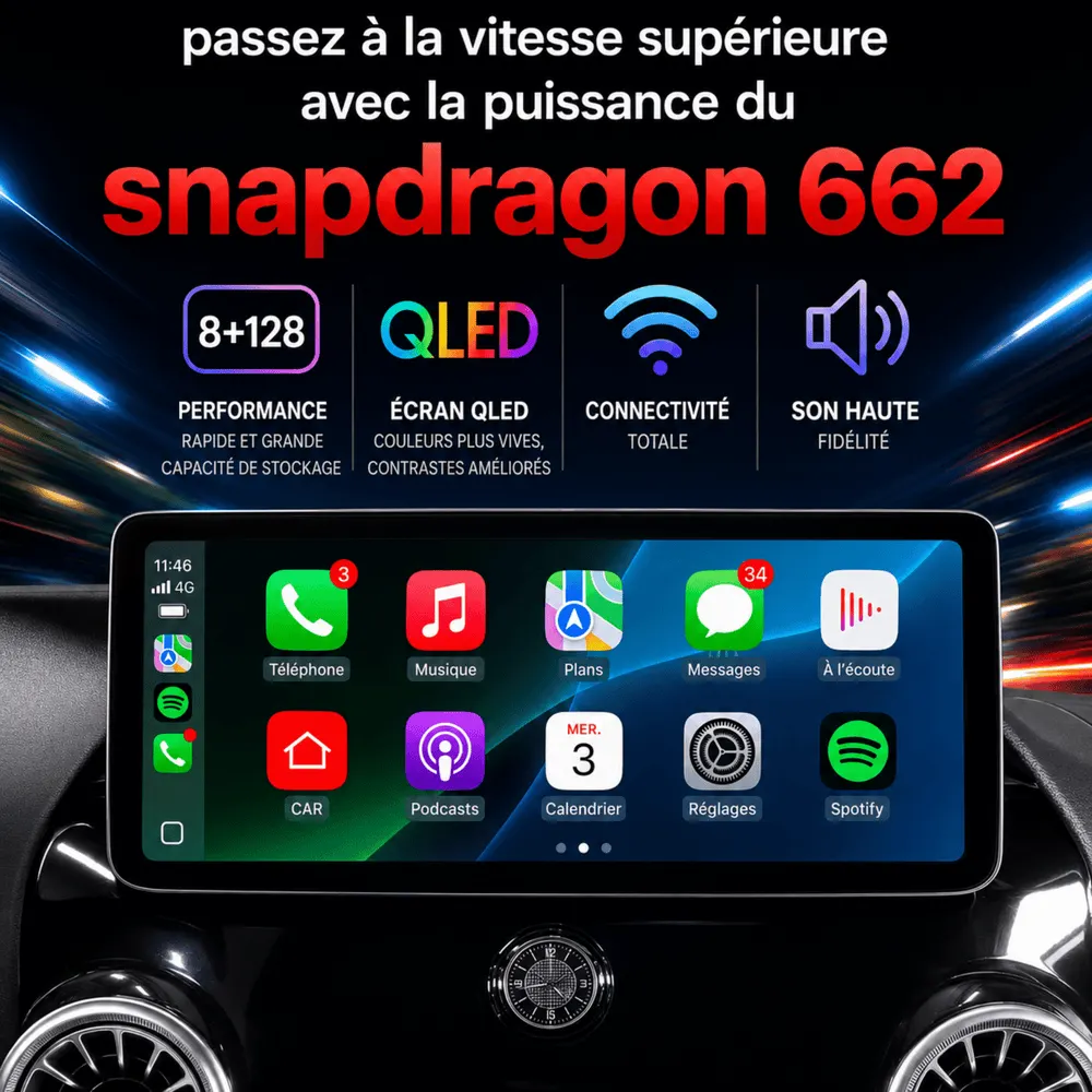 Autoradio Android 12,3″ pour Mercedes Vito W447