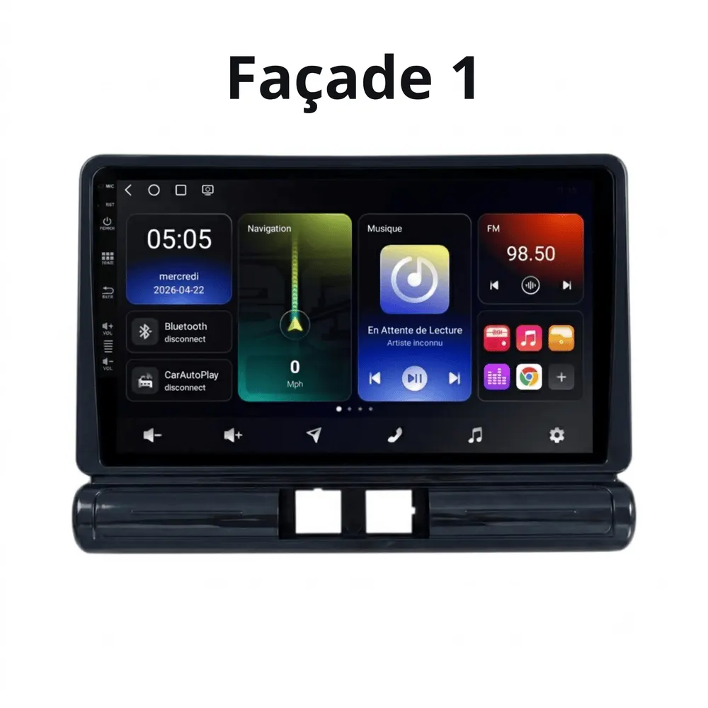 Autoradio Android 9″ pour Citroën C3 III (2016–2023) · vue 2