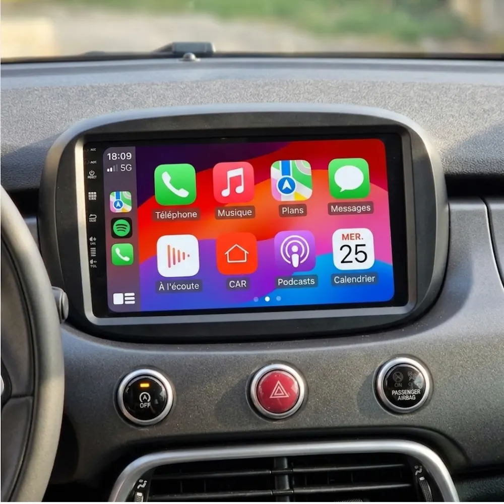 Autoradio Android 9″ pour Fiat 500X (À partir de 2014) · vue 5