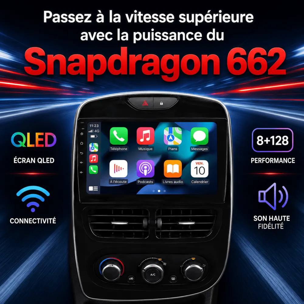 Autoradio Android 10,1″ pour Renault Clio 4 Phase 1