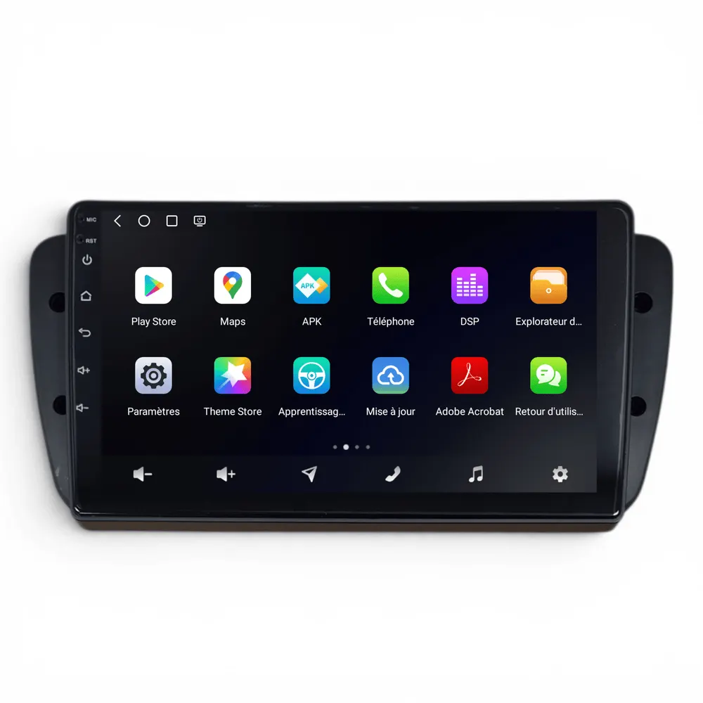 Autoradio Android 9″ pour Seat Ibiza (2008–2015) · vue 4