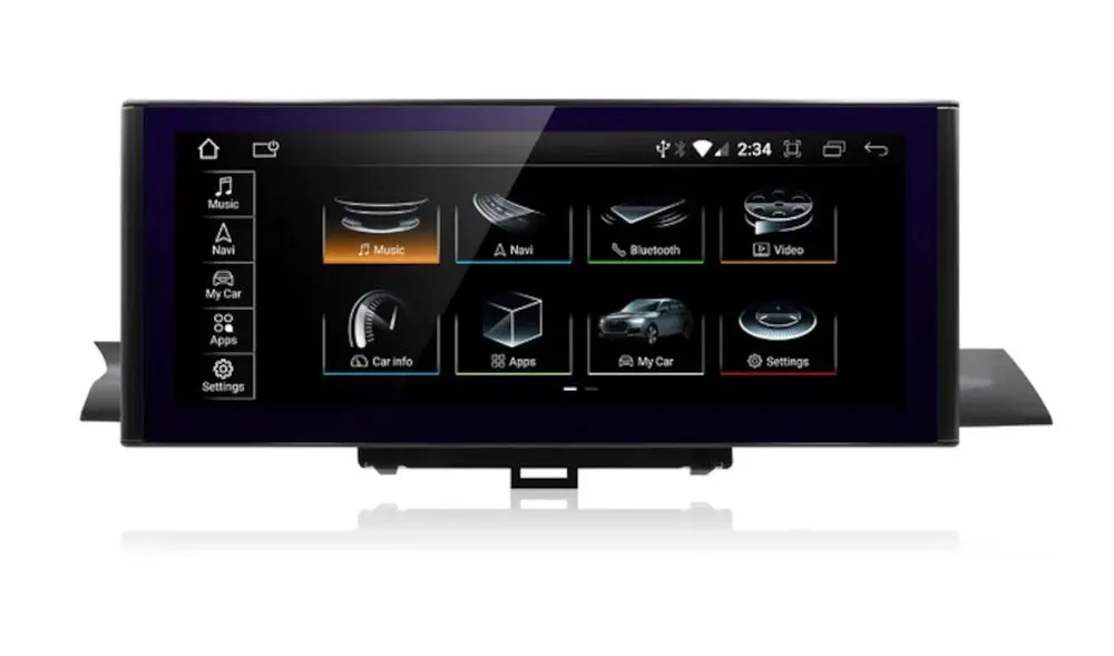 Écran Android pour Audi A4 B9 (2016–2019) · vue 2