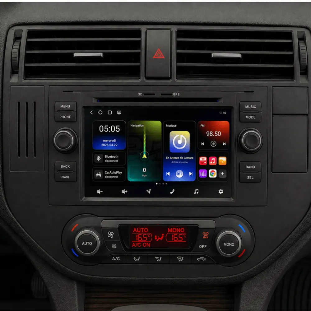 Autoradio Android 7″ pour Ford C-Max (2003–2010) · vue 6