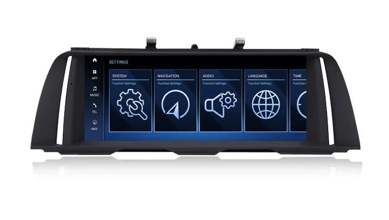 Écran Android 10,25″ pour BMW Série 5 F10/F11/F18 / M5 · CIC (2009–2012) · vue 4