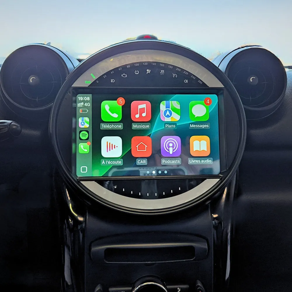 Autoradio Android 9″ pour Mini Paceman R61 (2013–2017) · vue 5