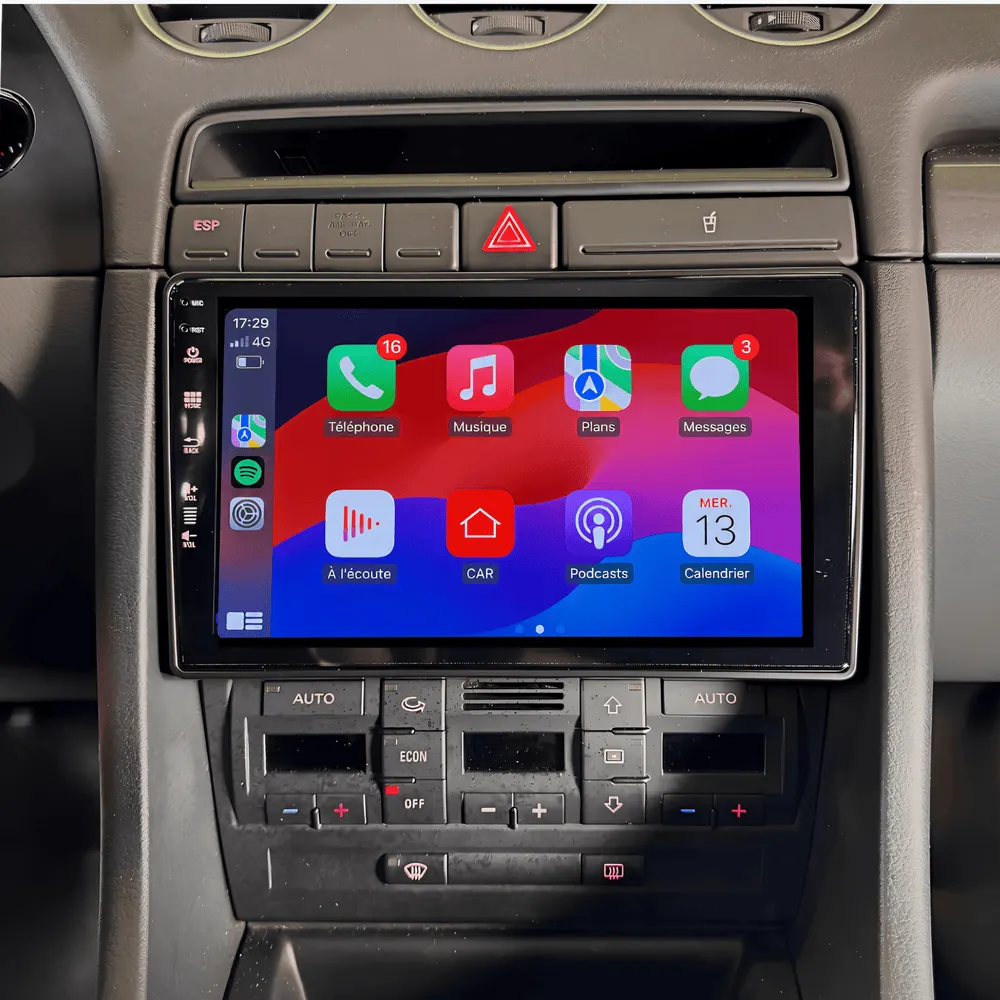 Autoradio Android 9″ pour Audi A4 (2004–2008) · vue 5