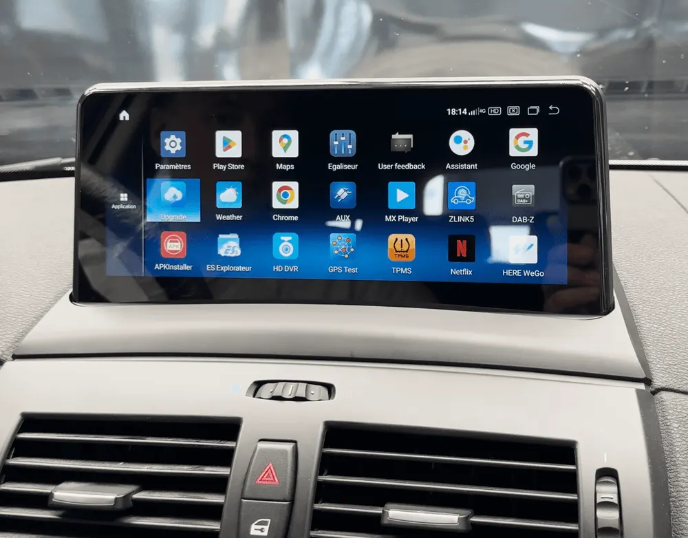 Écran Android 10,25″ pour BMW X3 E83 (2004–2010) · vue 5