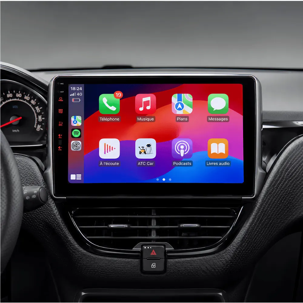 Autoradio Android 10,1″ pour Peugeot 2008 (2013–2019) · vue 6
