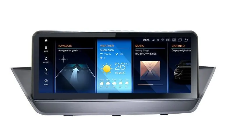 Écran Android 10,25″ pour BMW X1 E84 (2009–2015) · vue 2