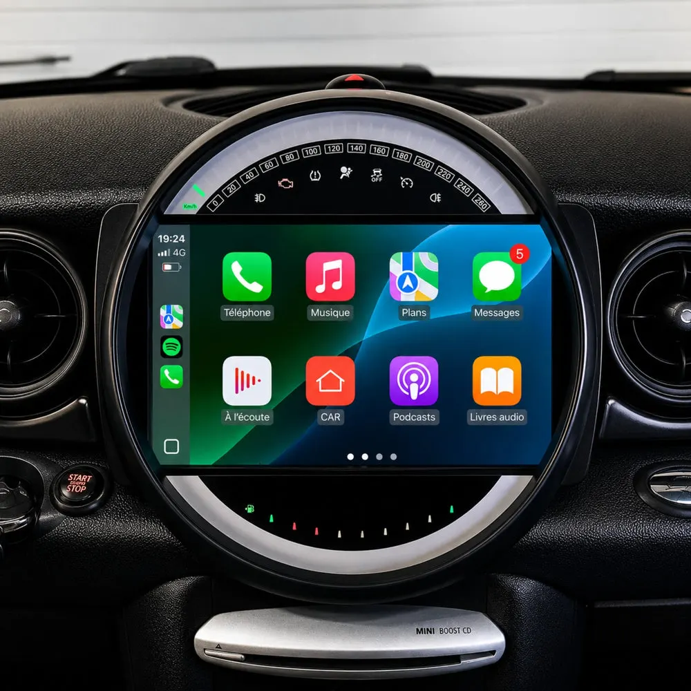 Autoradio Android 9″ pour Mini Clubman (2007–2014) · vue 6