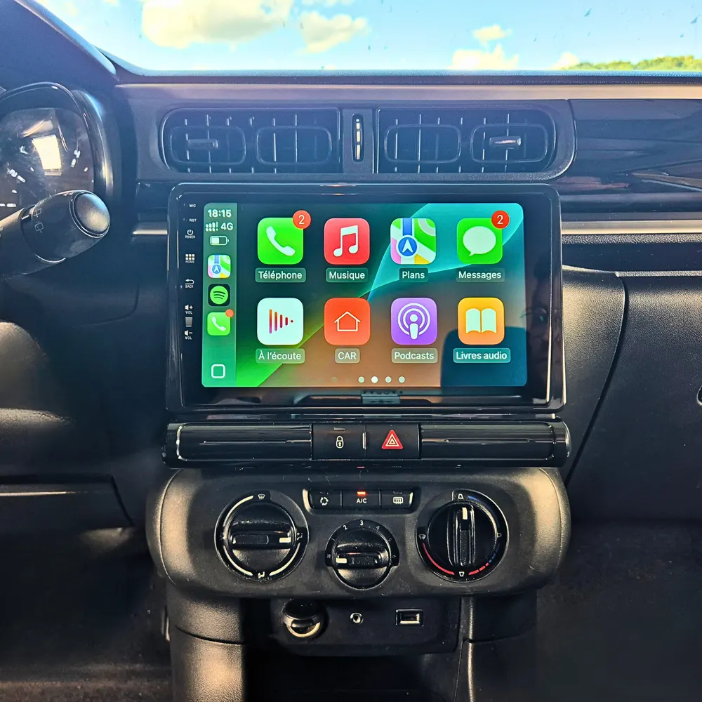 Autoradio Android 9″ pour Citroën C3 III (2016–2023) · vue 6