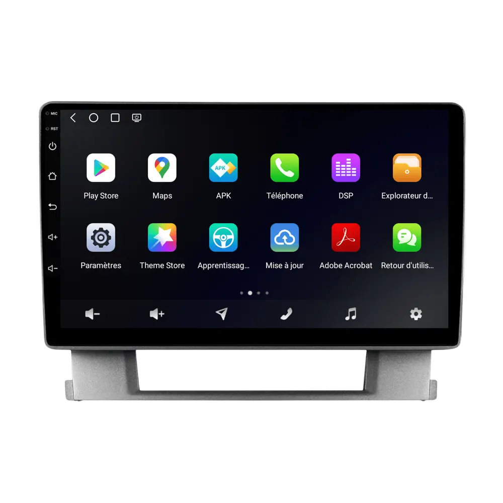 Autoradio Android 9″ pour Opel Astra J (2009–2015) · vue 2