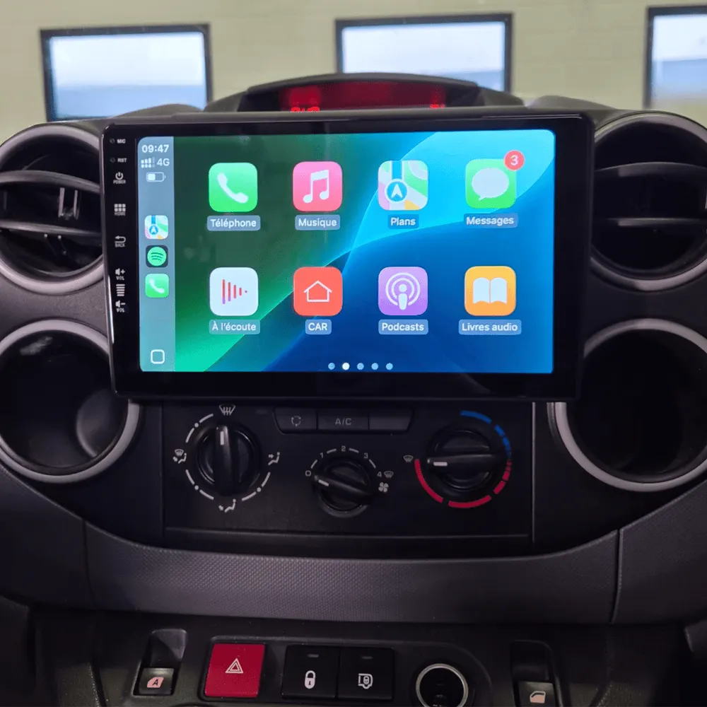 Autoradio Android 9″ pour Citroën Berlingo 2 / Multispace (2008–2018) · vue 5