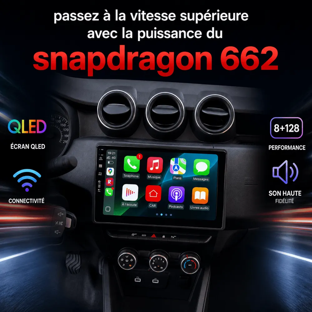 Autoradio Android 10,1″ pour Dacia Duster II