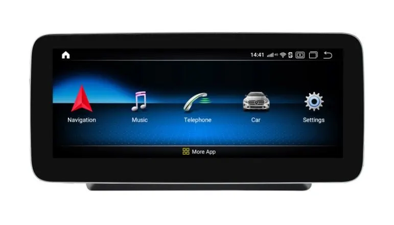 Écran Android 10,25″ pour Mercedes GLC · NTG 5.5 (2019–2021) · vue 2