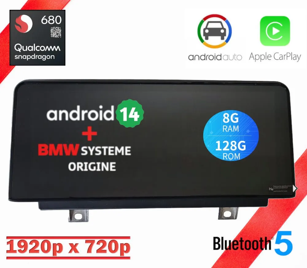 Écran Android 10,25″ pour BMW X1 F48 · NBT
