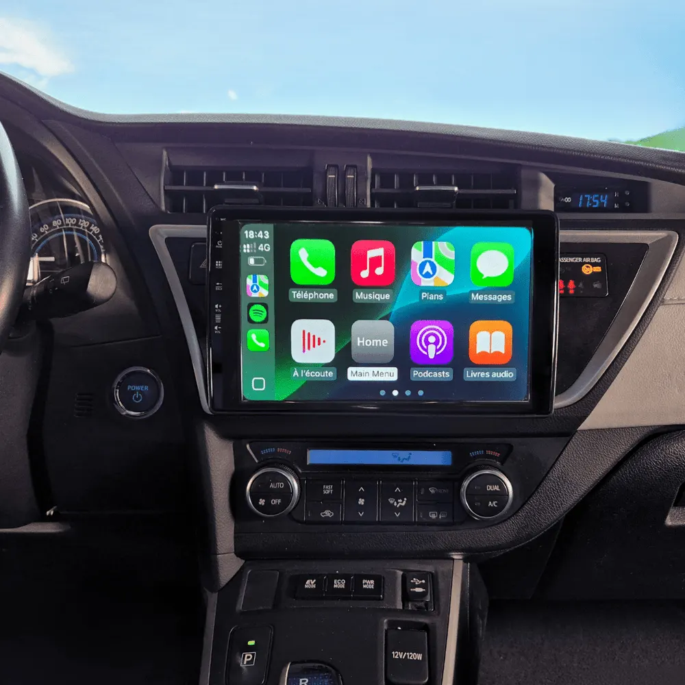 Autoradio Android 10,1″ pour Toyota Auris (2013–2015) · vue 5