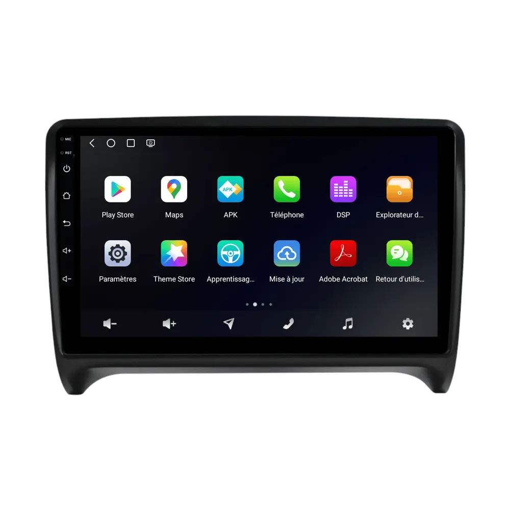 Autoradio Android 9″ pour Audi TT MK2 (2006–2014) · vue 6