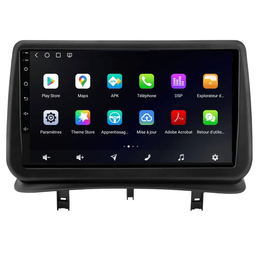 Autoradio Android 9″ pour Renault Clio 3 (2005–2015) · vue 6
